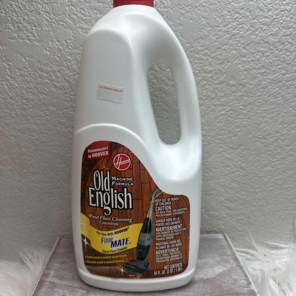 $31 🌙 Hoover Old English Floormate Machine Formula Wood Floor Cleaner 64oz